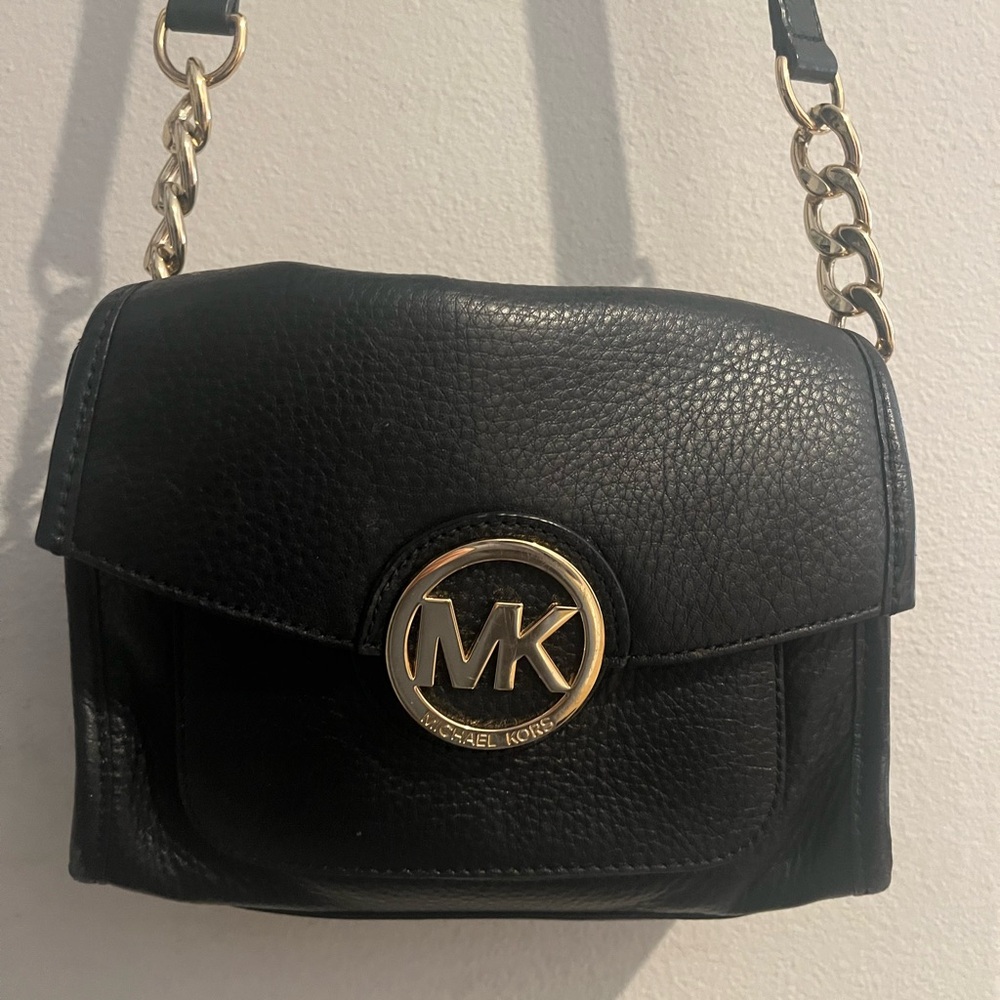 Michael Kors leather cross body bag